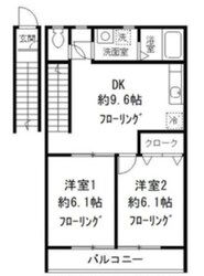 グランパルク東町の物件間取画像